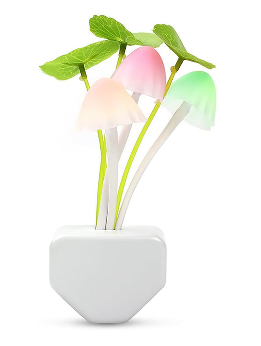 Mushroom Lamp with Day Night sensor (set of 2)