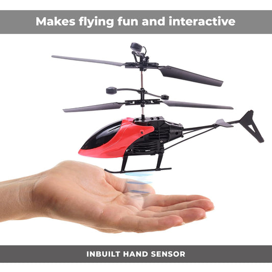 Hand-Controlled RC Helicopter Toy for Kids