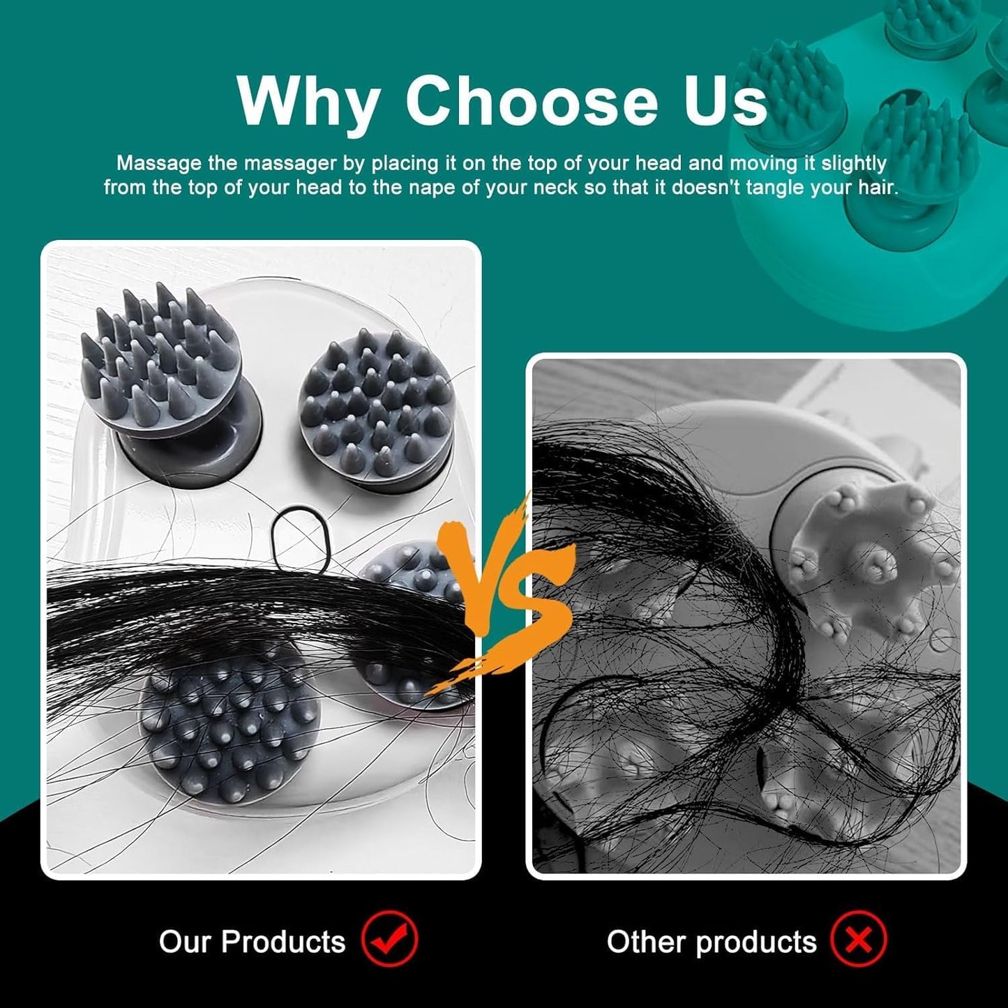 Scalp Massage | Hair Massager for Hair Growth