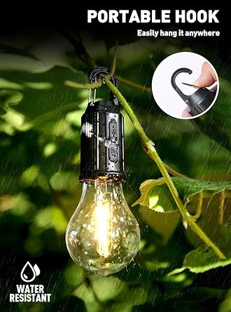 Rechargeable Hanging Clip Bulb