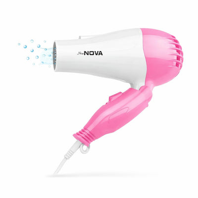 New NOVA-1290 1000 Watts Foldable Hair Dryer For Man And Women