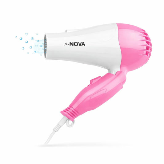 New NOVA-1290 1000 Watts Foldable Hair Dryer For Man And Women