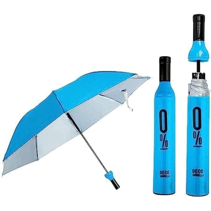 Wine bottle shape umbrella