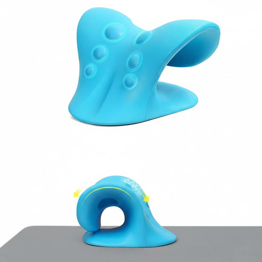 Neck Support Stretcher - Cervical Traction Device for Neck & Shoulder Pain Relief