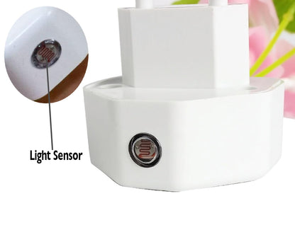 Mushroom Lamp with Day Night sensor (set of 2)