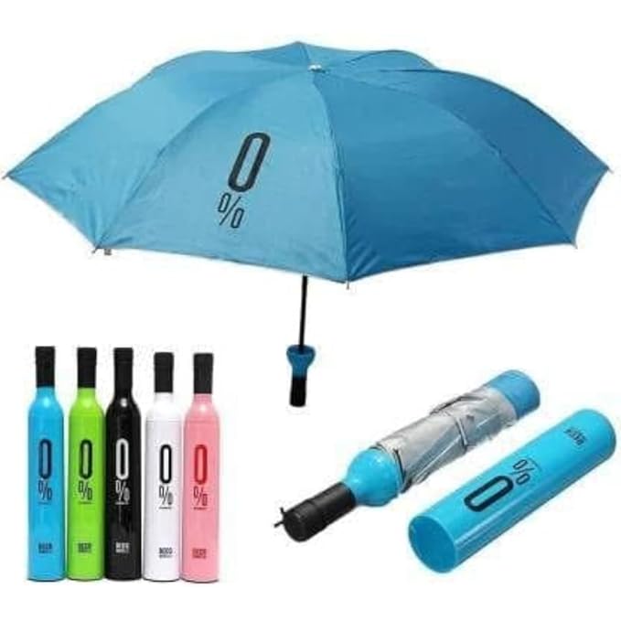 Wine bottle shape umbrella