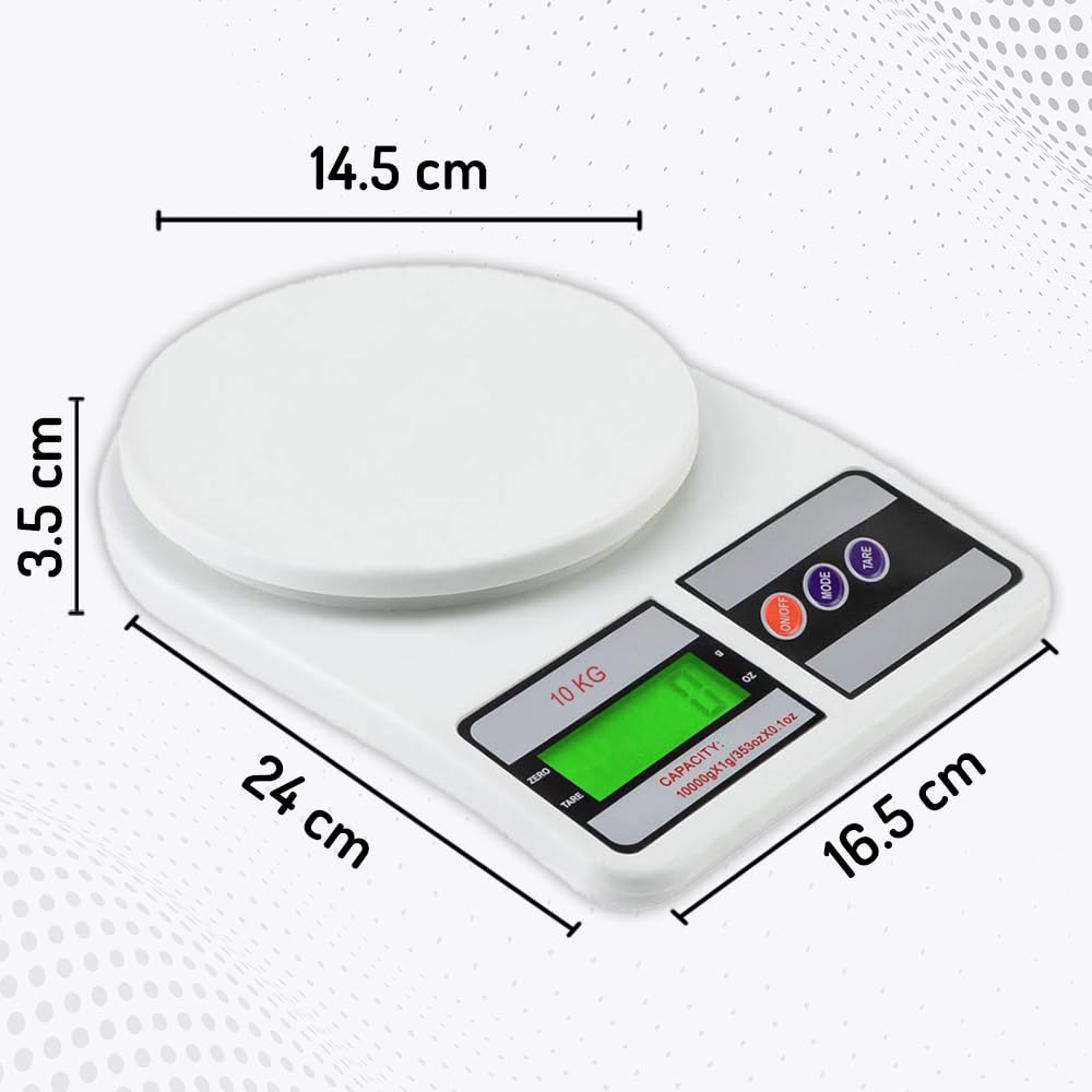 Kitchen weighing scale