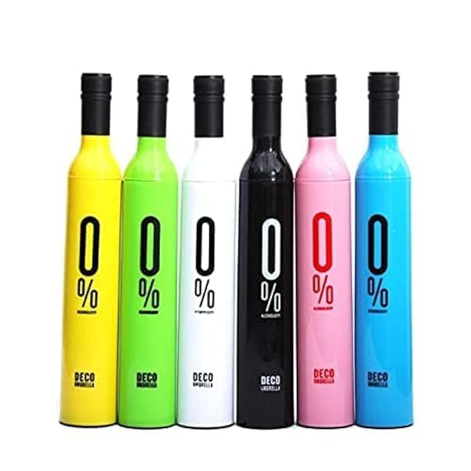 Wine bottle shape umbrella