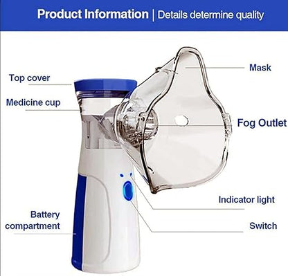 Usb-c Rechargeable Nebulizer