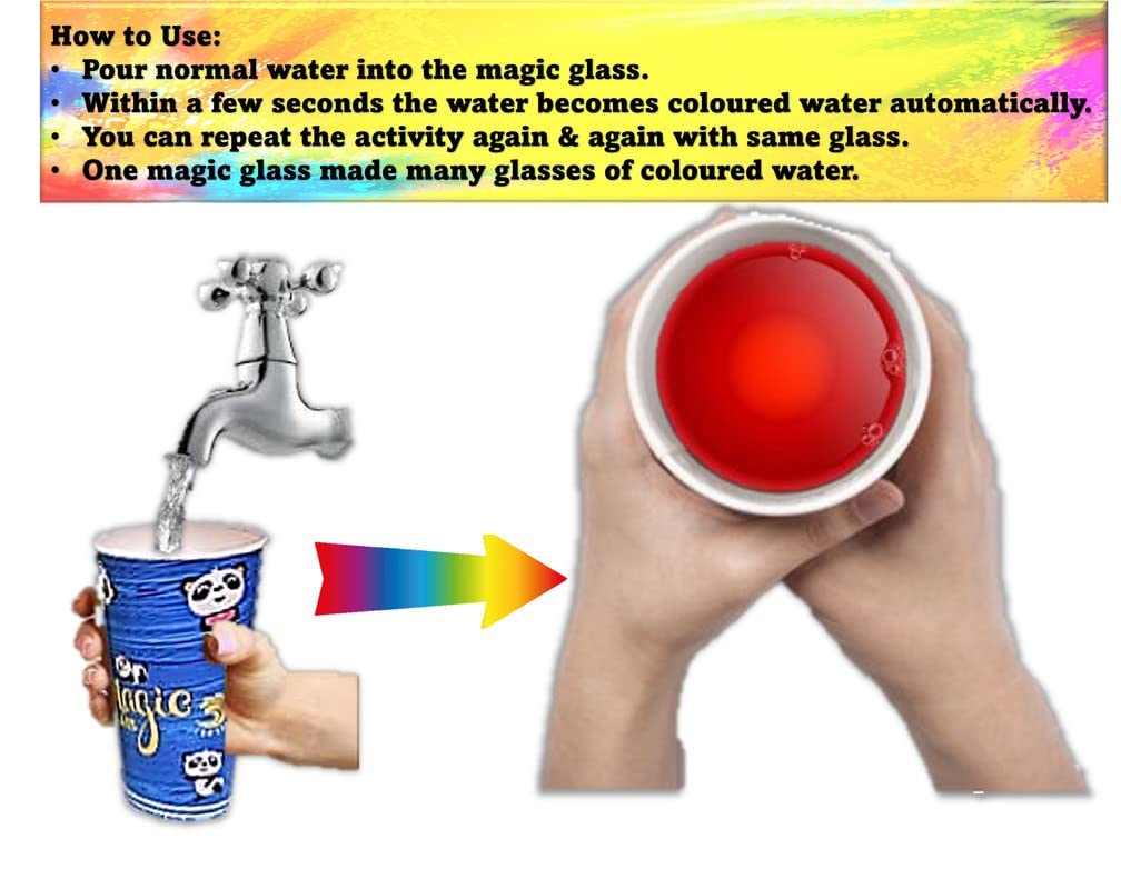 The magical colour cup (set of 6)