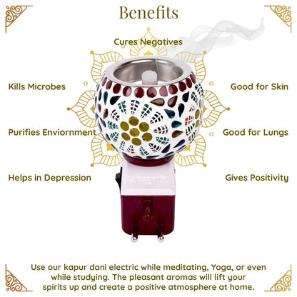 Ceramic Kapoor Dani & Night Lamp