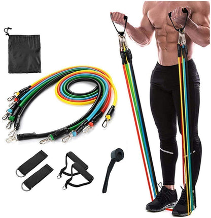 Resistance Exercise Bands with Door Anchor, Handles