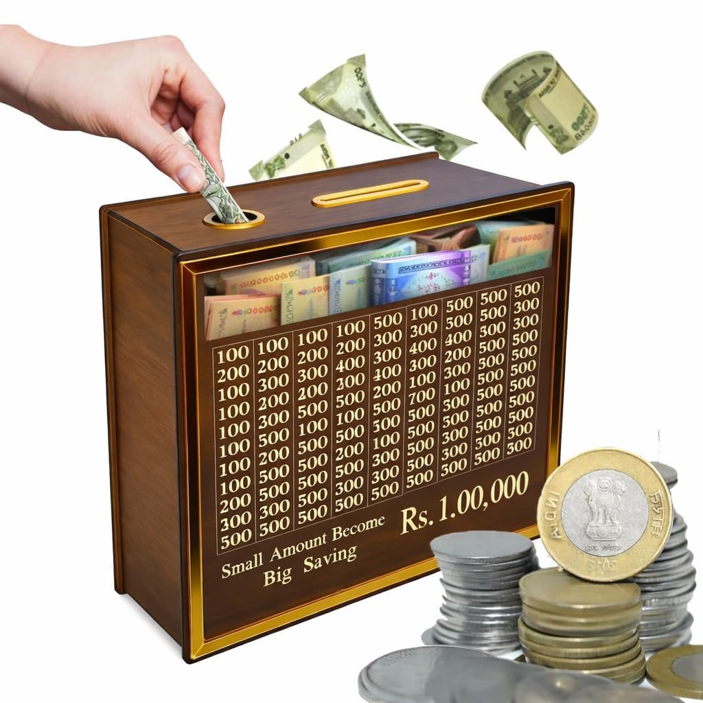 Money Saving Box for Kids and Adults