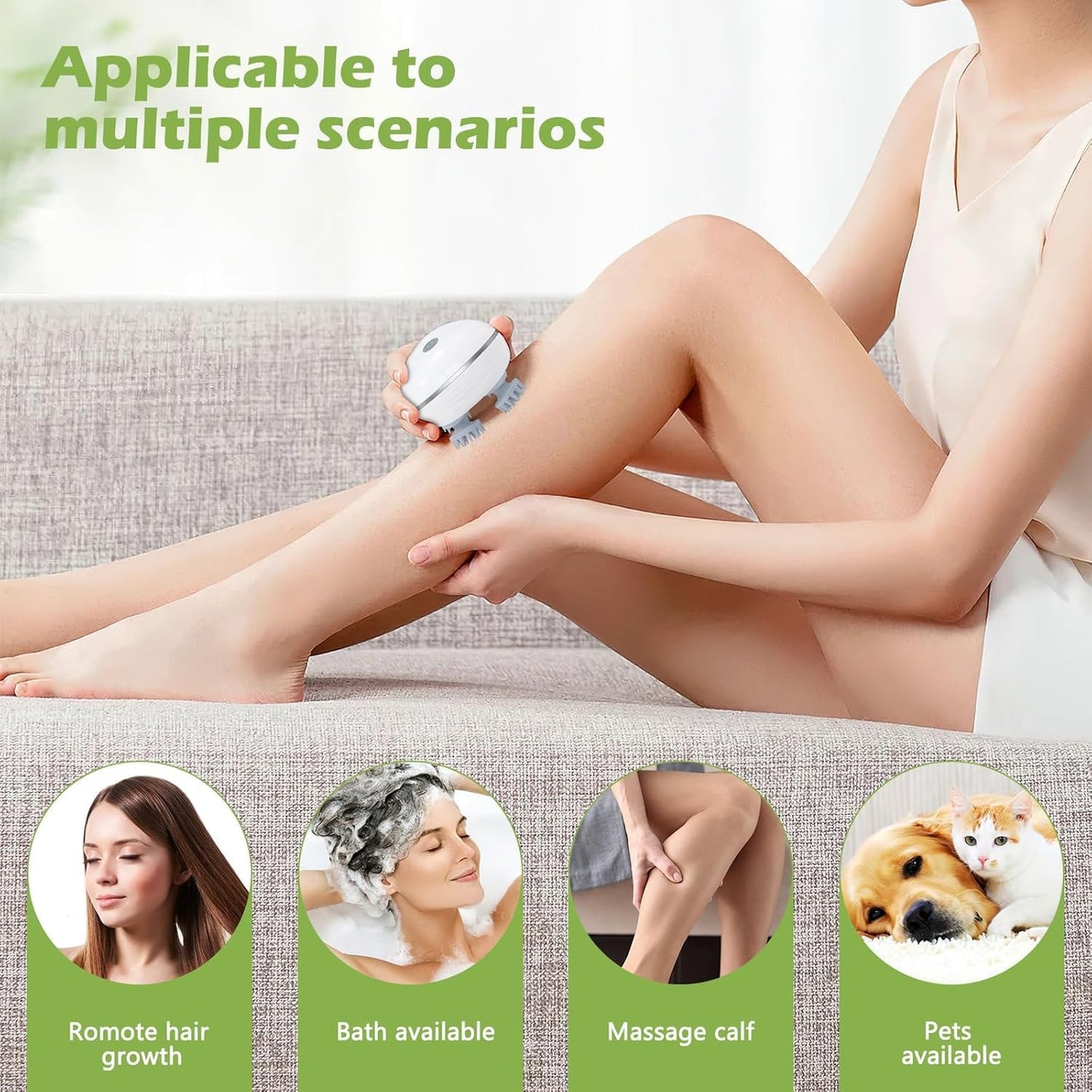 Scalp Massage | Hair Massager for Hair Growth