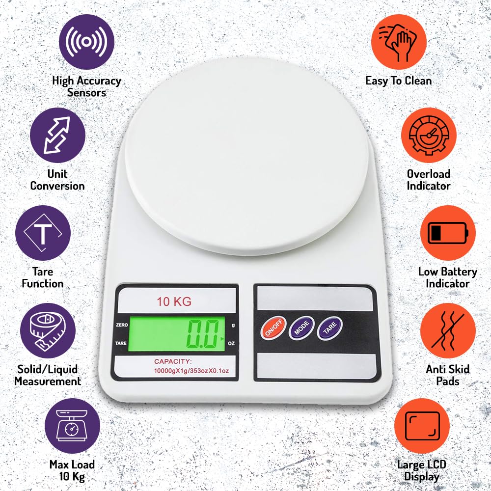 Kitchen weighing scale