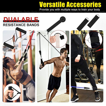 Resistance Exercise Bands with Door Anchor, Handles