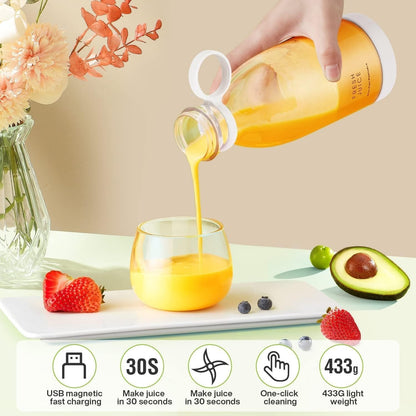 Bottle Shape Juicer mixer, 4 Blade Juicer