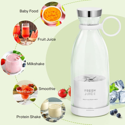 Bottle Shape Juicer mixer, 4 Blade Juicer