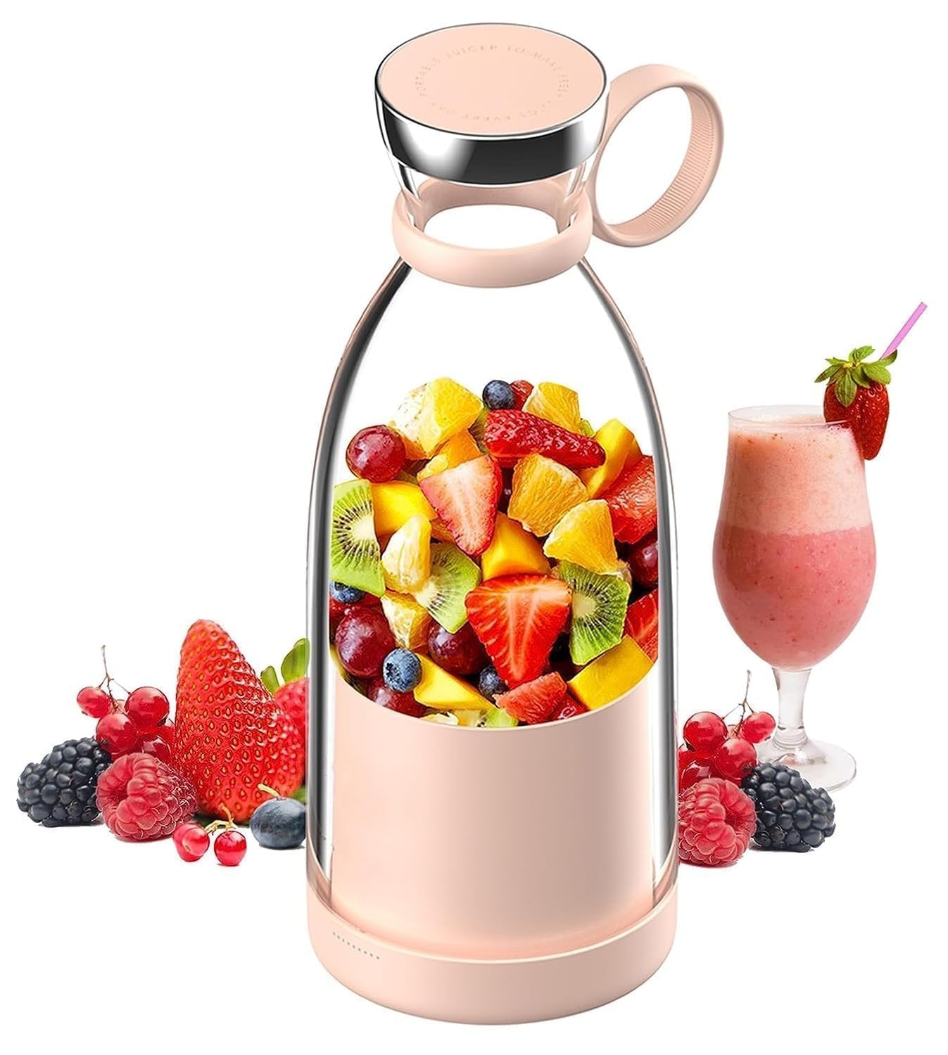 Bottle Shape Juicer mixer, 4 Blade Juicer