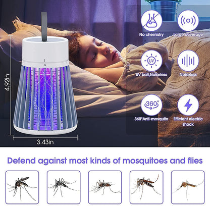 Mosquito Insect Bug Zapper Trap Killer LED Lamp