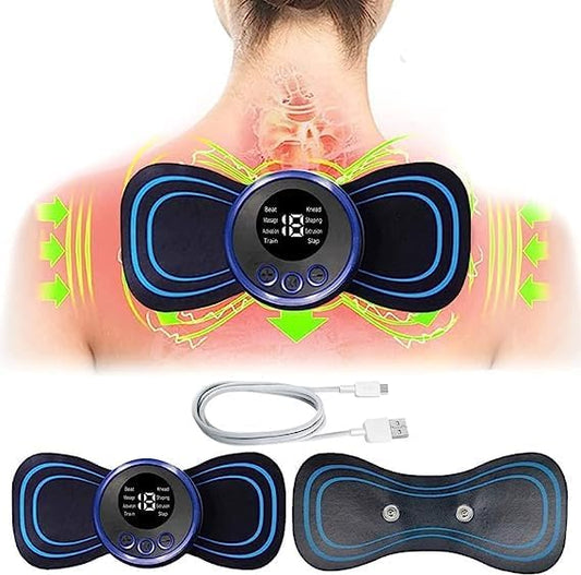 Neck and Back Massager with EMS Technology