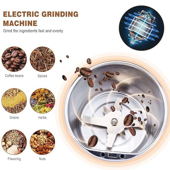 Electric Spice & Coffee Bean Grinder