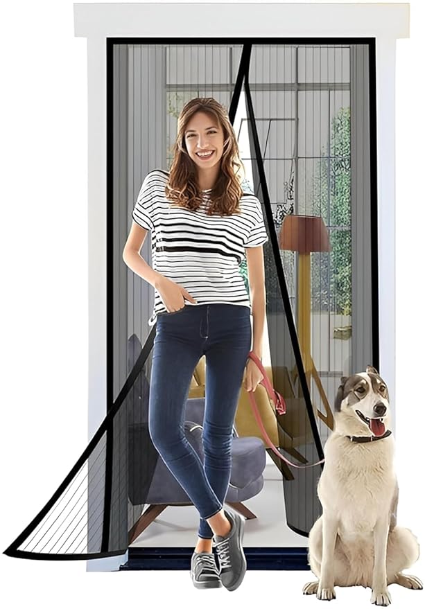 Hands-Free Magnetic Screen Door
