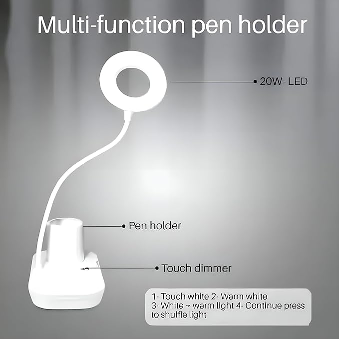 Table Lamp with Pen Stand