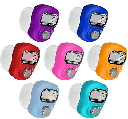 Hand Tally Counter Finger Ring set of 2